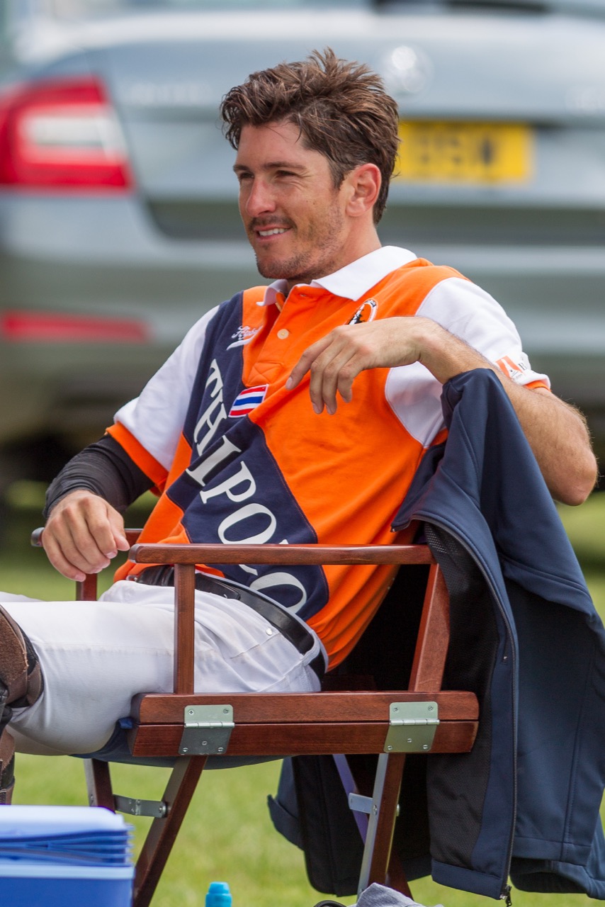 Nic Roldan pictured during the Gold Cup UK: Thai Polo vs Talandracas.   Photo Credit: Dominic James/dominic-james.com 