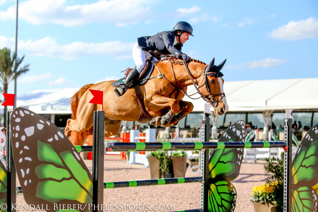 Laura Kraut and Constable place third during the $35,000 Ruby et Violette Challenge Cup Round VI at the Winter Equestrian Festival.